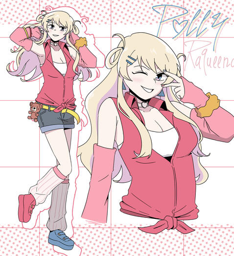 Polly Character Illustration